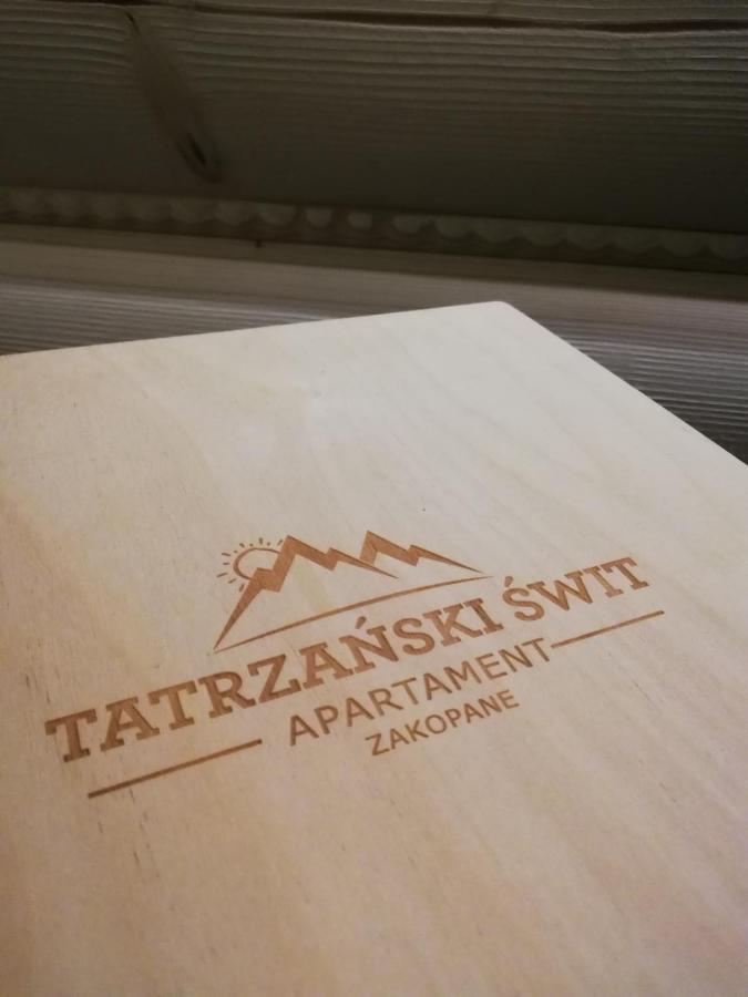 Apartament Tatrzanski Swit Z Tarasem 20M2, Garazem Podziemnym, Grota Solna Zakopane Kültér fotó
