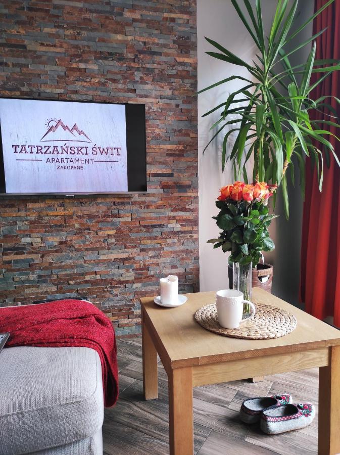 Apartament Tatrzanski Swit Z Tarasem 20M2, Garazem Podziemnym, Grota Solna Zakopane Kültér fotó