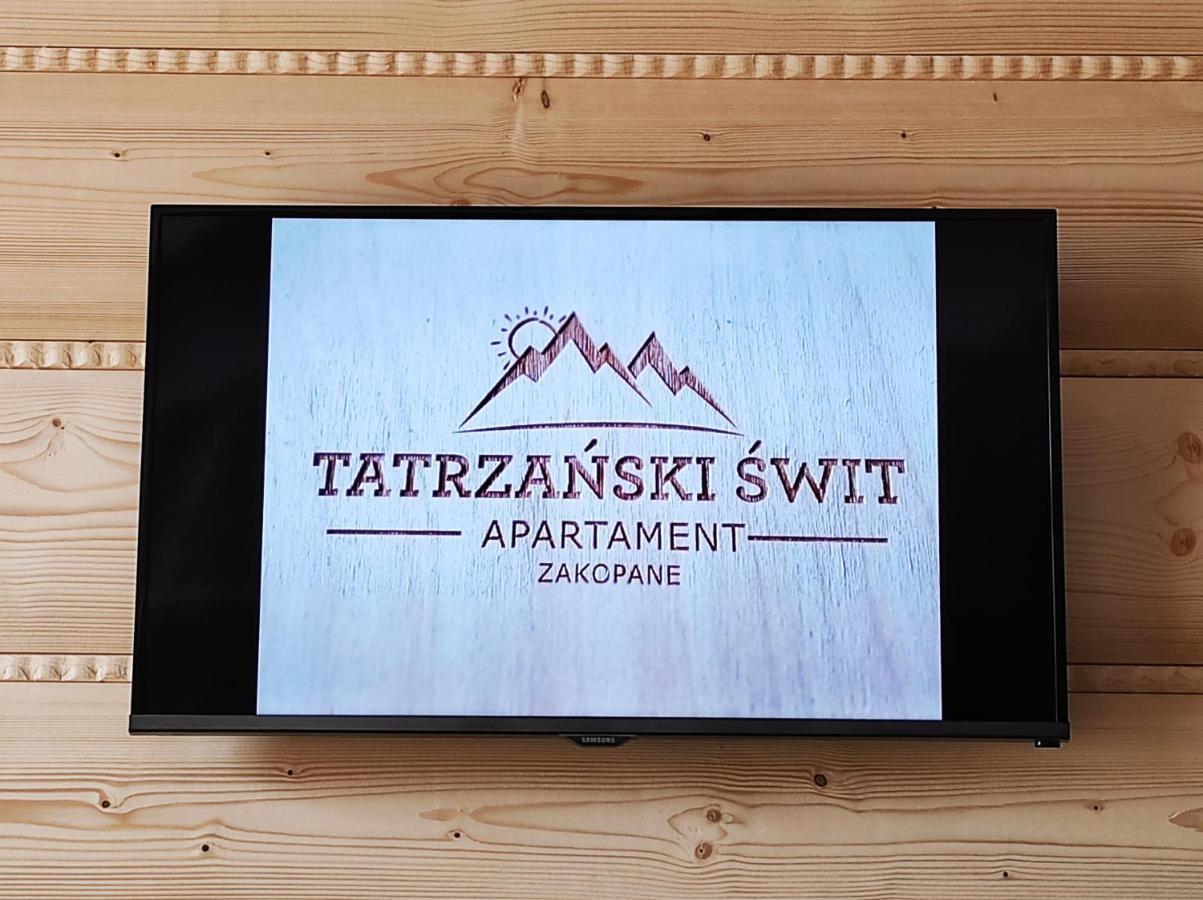 Apartament Tatrzanski Swit Z Tarasem 20M2, Garazem Podziemnym, Grota Solna Zakopane Kültér fotó
